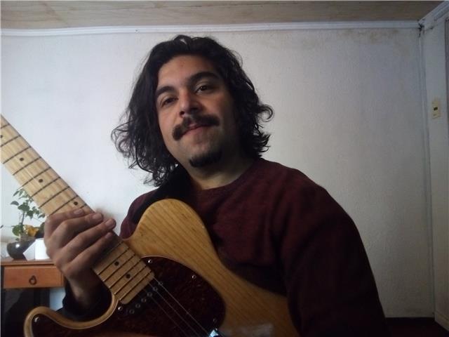 Profesor de música con especialidad en la gestión de proyectos instrumentales, además especialista en guitarra electrica jazz, conocimientos funcionales en piano , consorte flautas barrocas y canto lirico